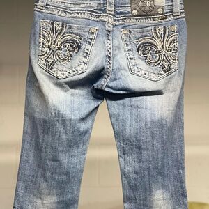 Miss Me Women's Denim Cropped Jeans